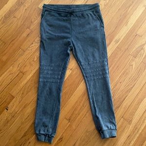 Topman Men’s Washed Black Sweatpants Size Small